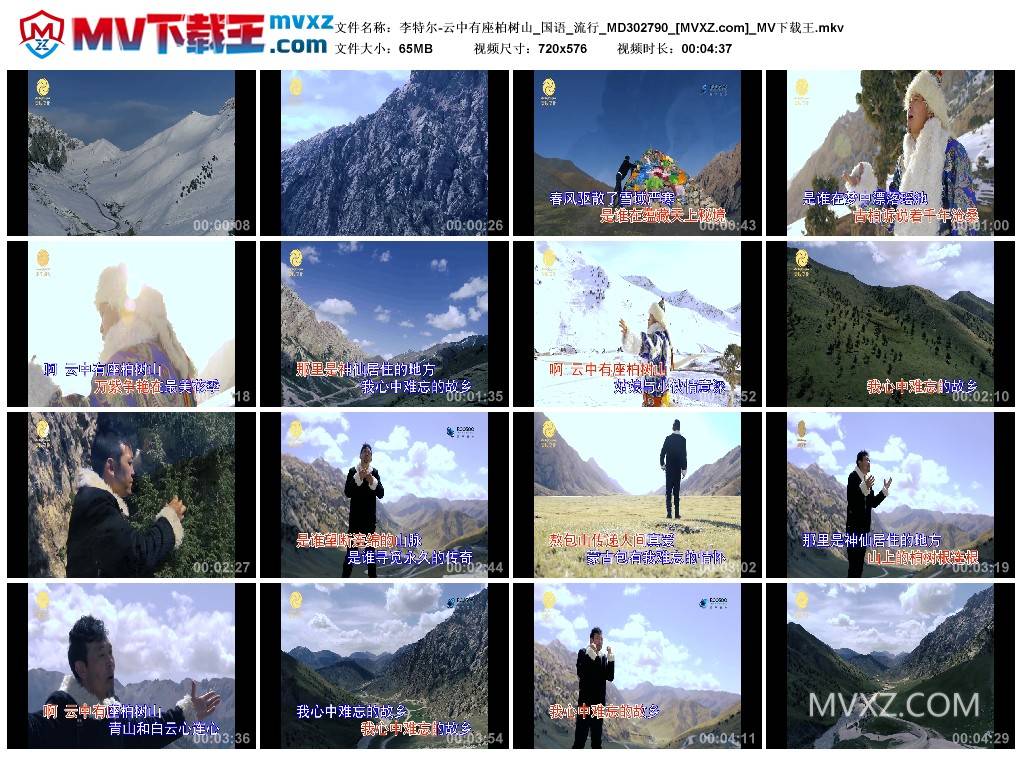 李特尔-云中有座柏树山_国语_流行_MD302790